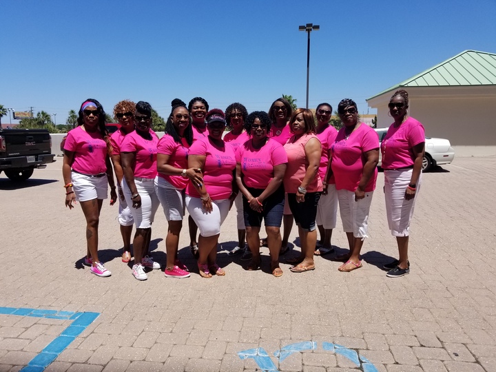 Women On A Mission Empowered By God  T-Shirt Photo