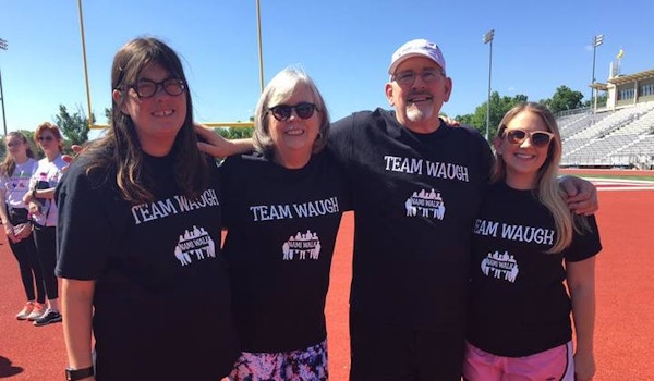 Picture of Team Waugh At The Nami Walk Custom T-Shirt Design Team Waugh At The Nami Walk T-Shirt Photo