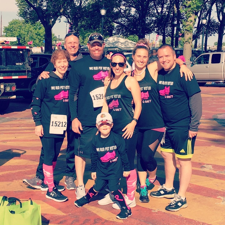 Racing For A Cure  T-Shirt Photo