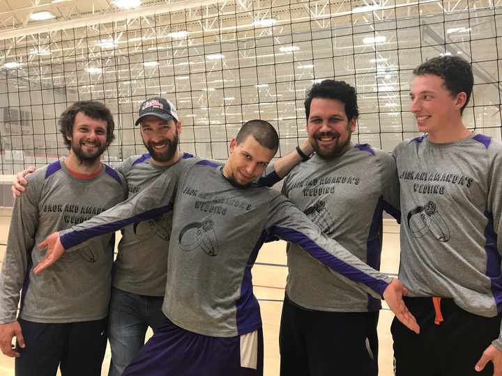 The Volleyball Wedding Squad T-Shirt Photo