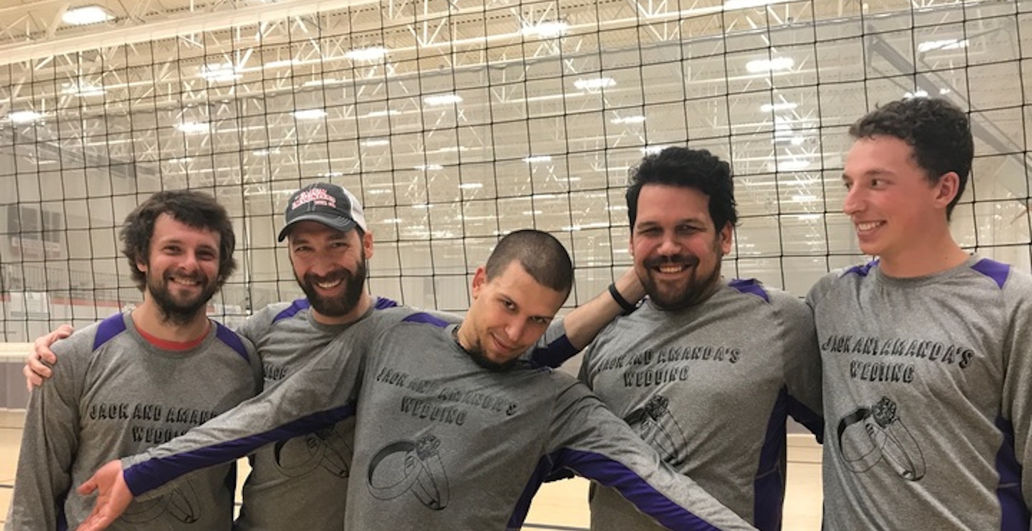 The Volleyball Wedding Squad T-Shirt Photo