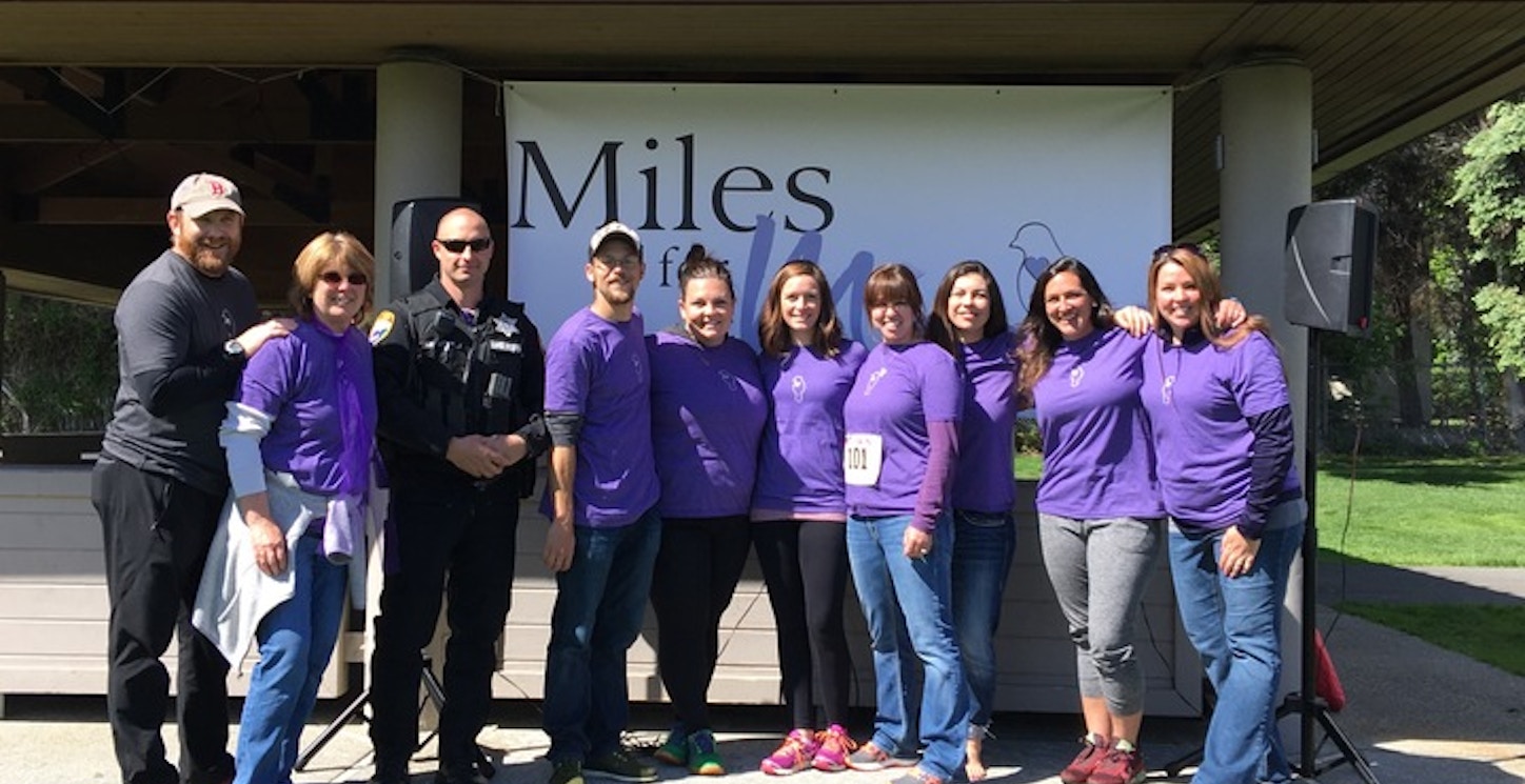 Miles For Mia Volunteers! T-Shirt Photo
