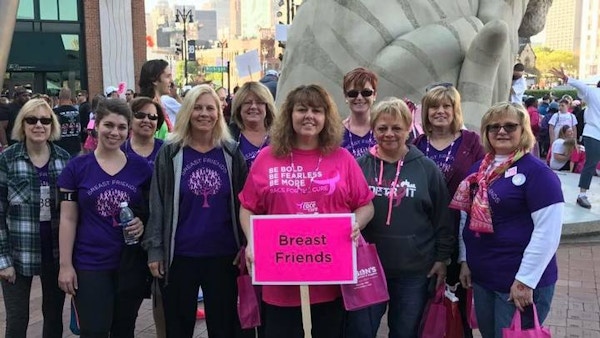 Breast Friends Race For The Cure T-Shirt Photo