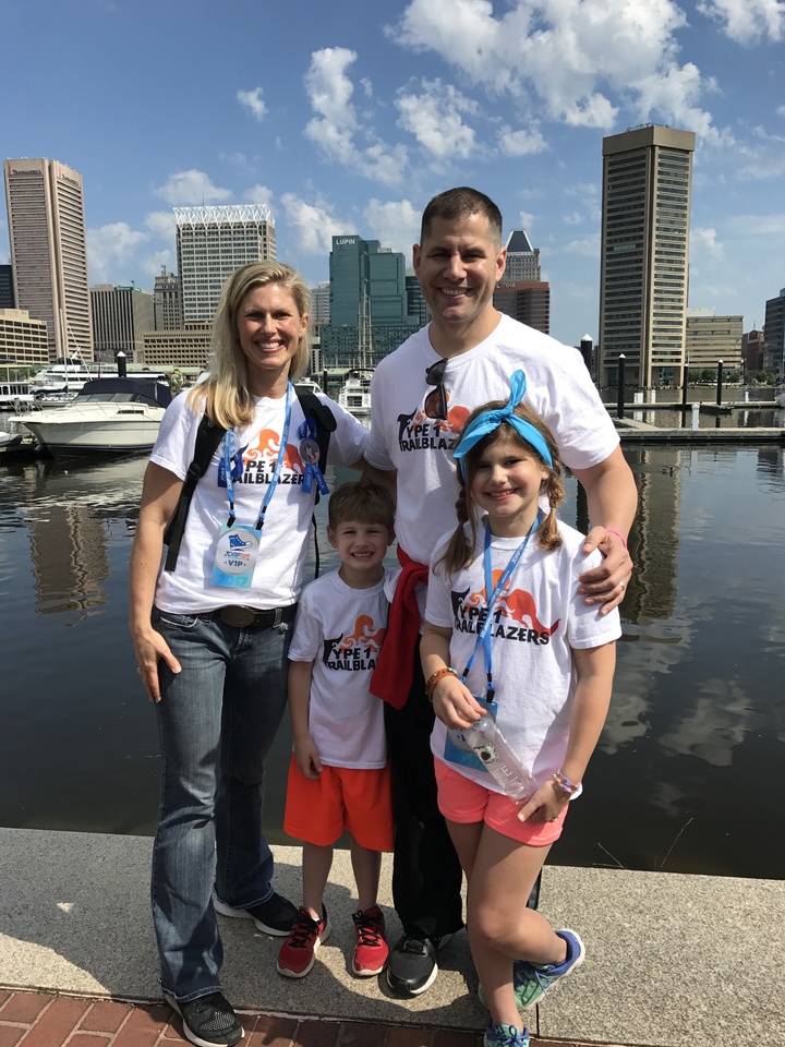 Type1 Trailblazers Walk For The Jdrf T-Shirt Photo