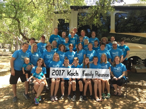 2017 Koch Family Reunion T-Shirt Photo