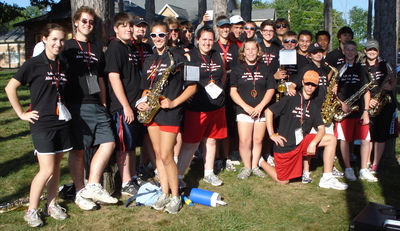 The Alto Saxes At Band Camp T-Shirt Photo