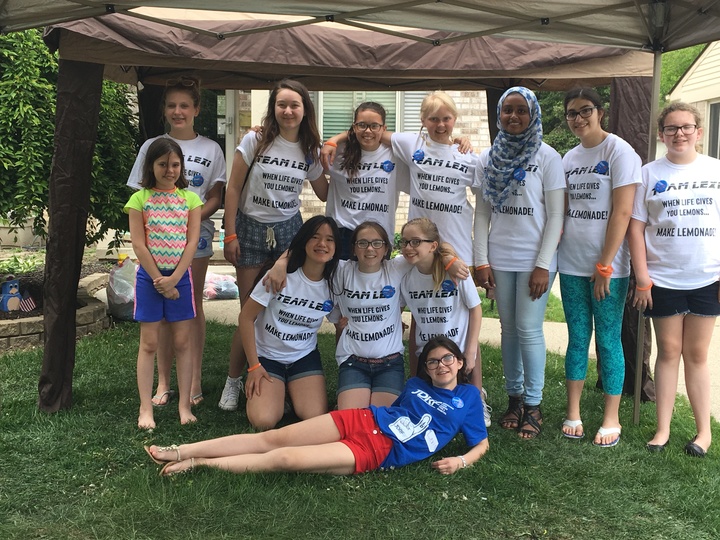 Team Lexi Lemonade Stand And Bake Sale T-Shirt Photo