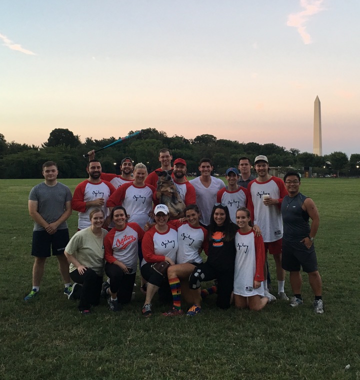 Ogilvy Washington Softball Team T-Shirt Photo