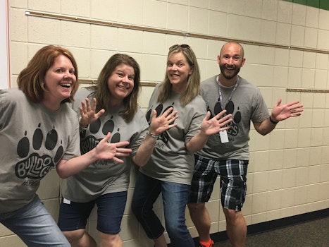 Teachers Celebrating! T-Shirt Photo
