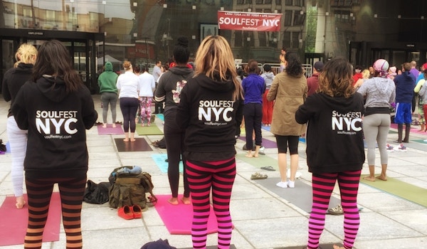 Picture of Custom Ink At Harlem's First Yoga Festival Soulfest Nyc Custom T-Shirt Design Custom Ink At Harlem's First Yoga Festival Soulfest Nyc T-Shirt Photo