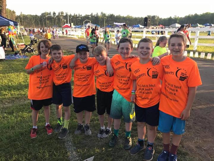 Lifesavers Walking To Fight Cancer T-Shirt Photo