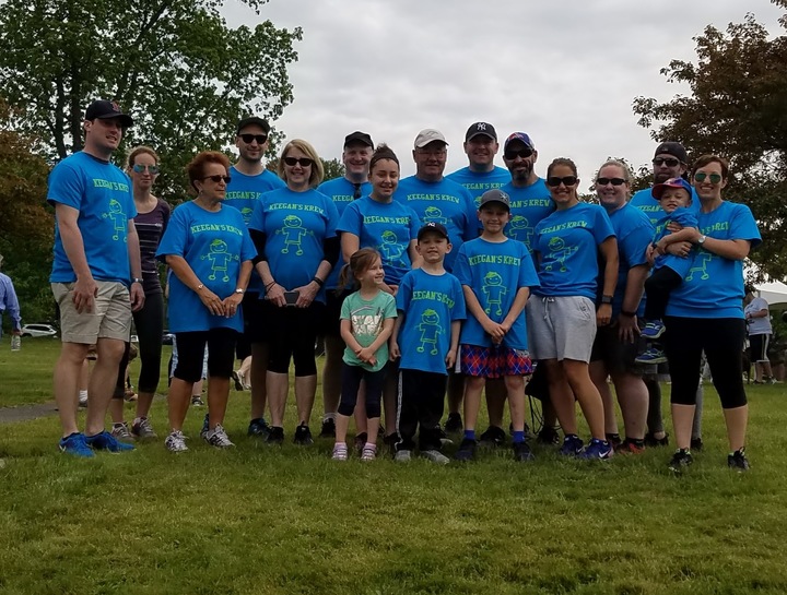 Team Keegan's Krew Walk4 Hearing Ct T-Shirt Photo