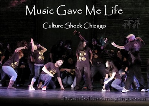 Music Gave Me Life Feat Culture Shock Chicago T-Shirt Photo