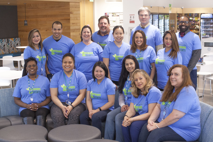 Health Plan Of San Mateo Green Team T-Shirt Photo