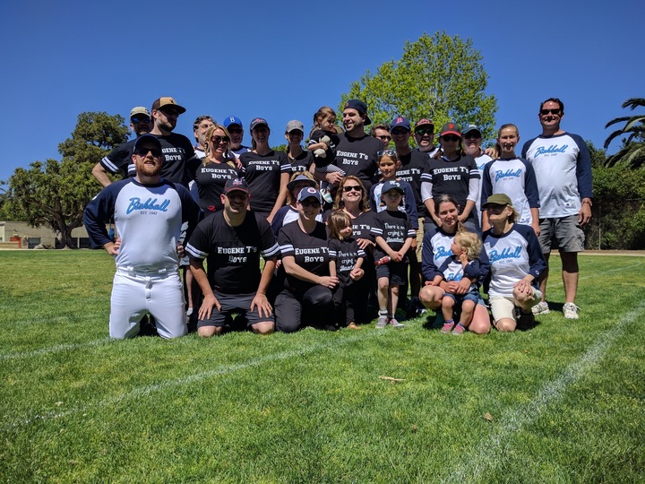 Family Softball Game! T-Shirt Photo