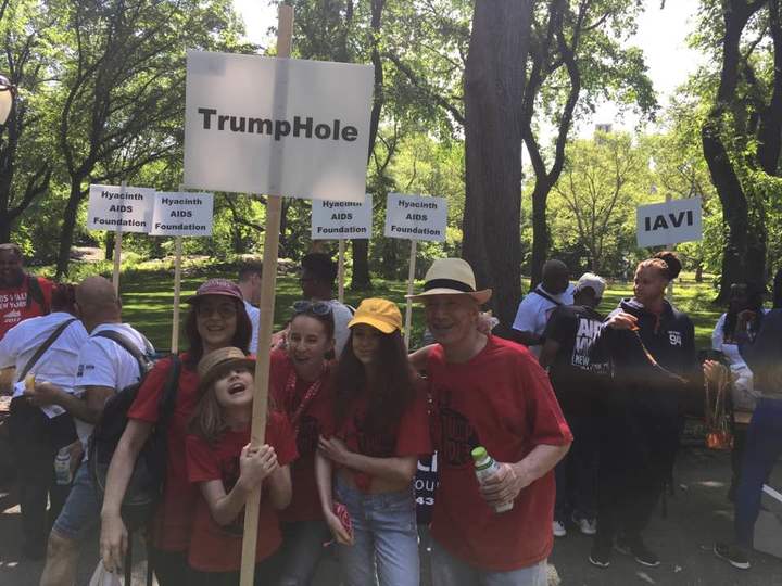 Fighting The Trump Cuts To Aids Drugs T-Shirt Photo
