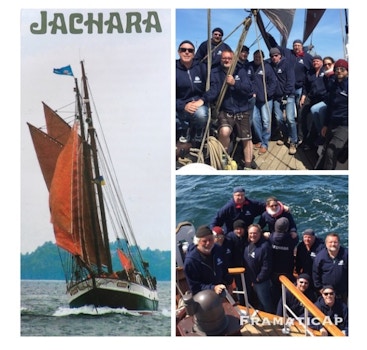Jachara Sailing Crew   Historic Flensburg Rum Regatta T-Shirt Photo