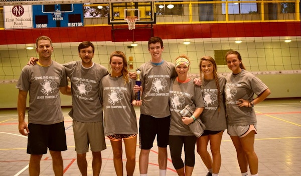 Spring Volleyball Champions T-Shirt Photo