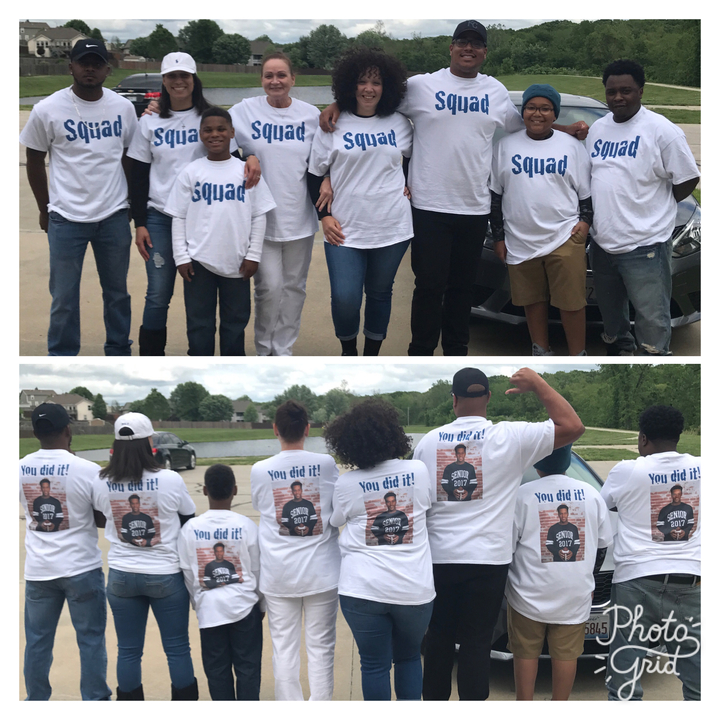 Tj's Graduation Squad T-Shirt Photo