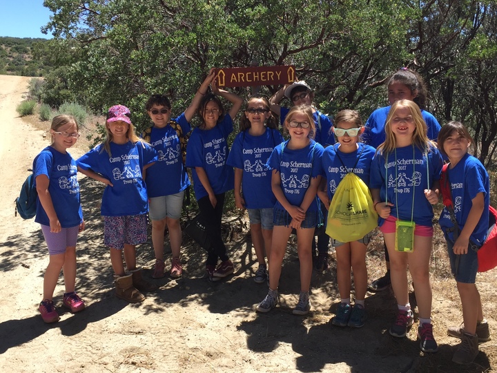 Troop 176 Ready To Do Some Archery! T-Shirt Photo
