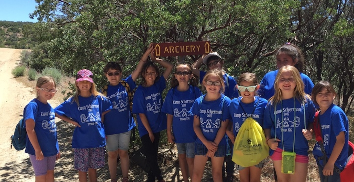 Troop 176 Ready To Do Some Archery! T-Shirt Photo