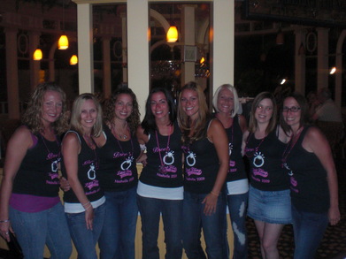 Bree's Nashville Bachelorette Party Jersey Style T-Shirt Photo