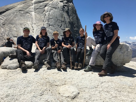 Conquering Half Dome! T-Shirt Photo