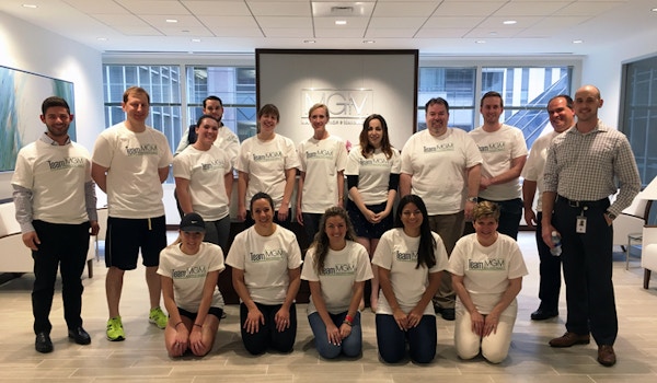 Team Mg+M For Boston Lawyers Have Heart 5 K  T-Shirt Photo