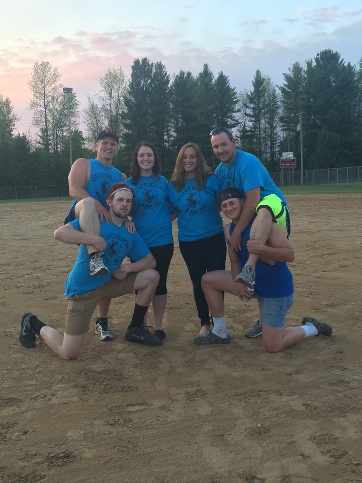 Oscar's Heating & Cooling T-Shirt Photo