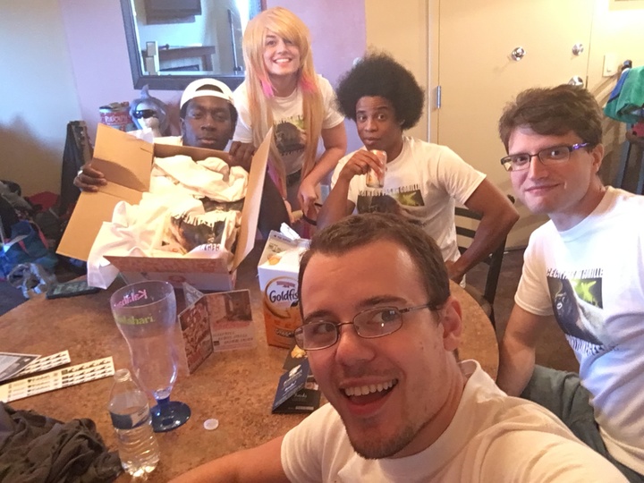 Party Like Geeks T-Shirt Photo