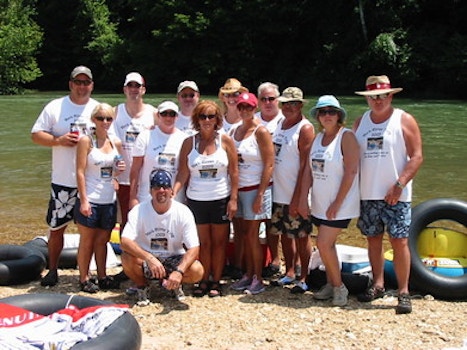 York Family Current River Float Trip 2009 T-Shirt Photo