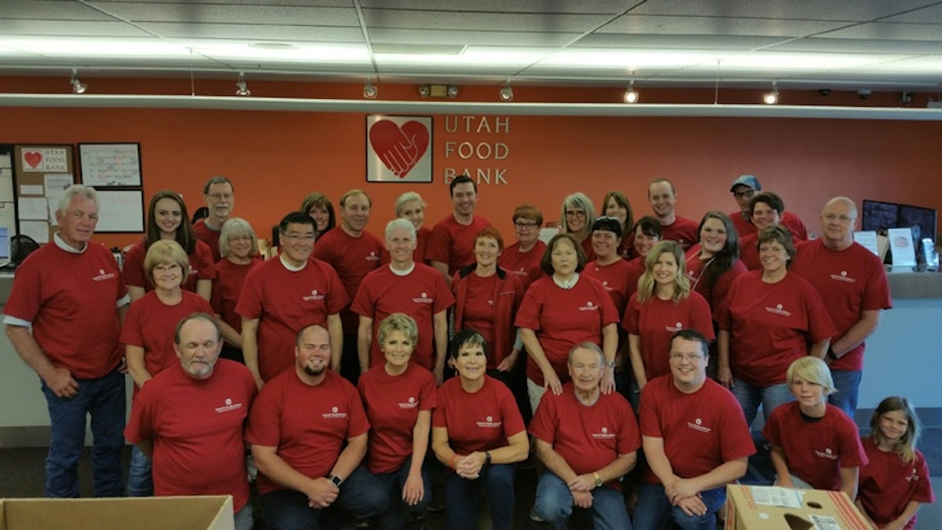 Day Of Service: Utah Food Bank T-Shirt Photo
