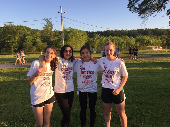 Pink Ribbon Racers T-Shirt Photo