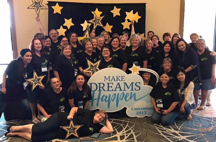 Bliss Roadies Team At Convention T-Shirt Photo