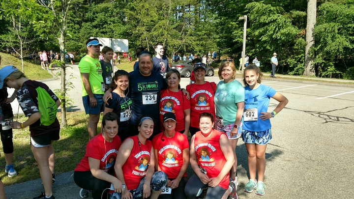 Push! Breathe! 10cm & 3 Miles To Go!! T-Shirt Photo