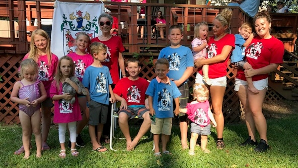 Phillips Family Reunion    Kids With The Matriarch    2017 T-Shirt Photo