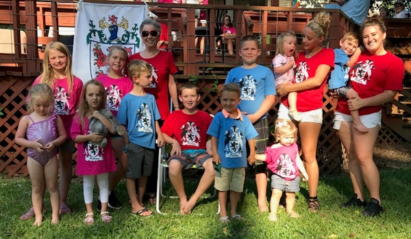 Phillips Family Reunion    Kids With The Matriarch    2017 T-Shirt Photo