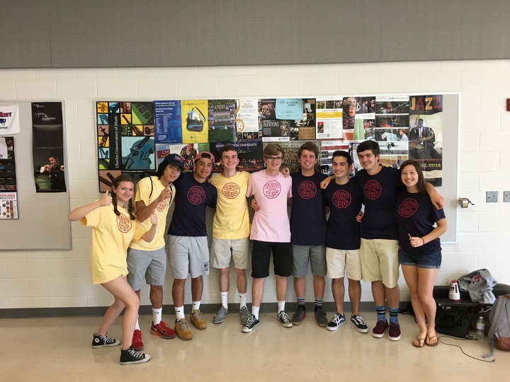 Prog Rock Trio Featuring The Fans T-Shirt Photo