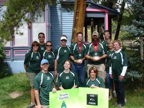Team Turtle At The Lt100 T-Shirt Photo