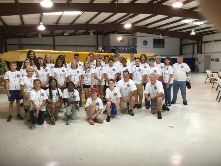 Sattler Foundation Aerospace Camp June 12 16,2017 T-Shirt Photo