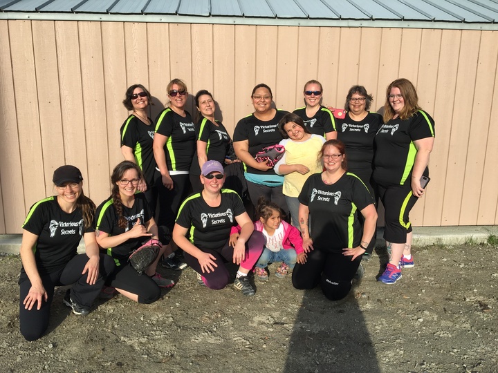 Womens Softball Team T-Shirt Photo