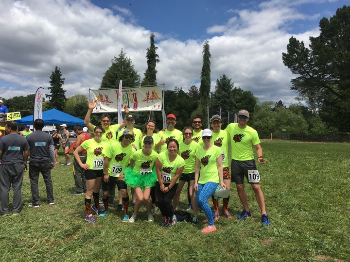 Golden Gate Relay Starting Line T-Shirt Photo