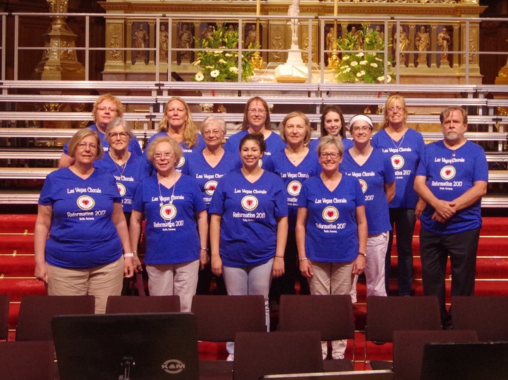 Singing In The Berliner Dom.  T-Shirt Photo