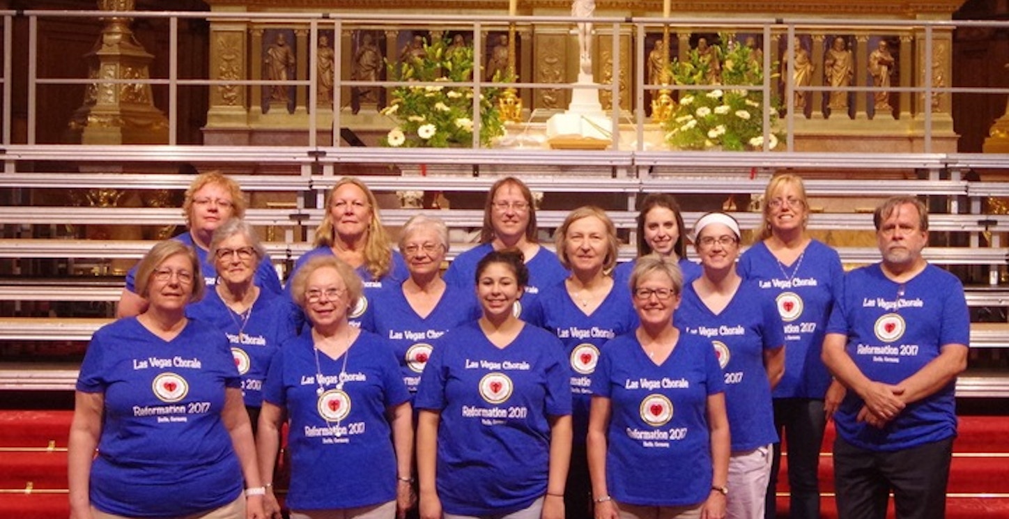 Singing In The Berliner Dom.  T-Shirt Photo