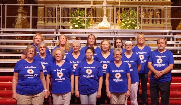 Singing In The Berliner Dom.  T-Shirt Photo