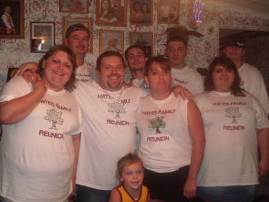 Hayes Family Reunion T-Shirt Photo