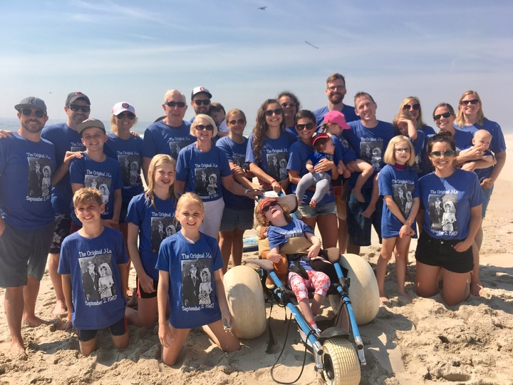 Jlo Anniversary On Beach T-Shirt Photo