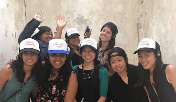 Picture of Team Beauty Takes On Eastern State Penitentiary Custom T-Shirt Design Team Beauty Takes On Eastern State Penitentiary T-Shirt Photo