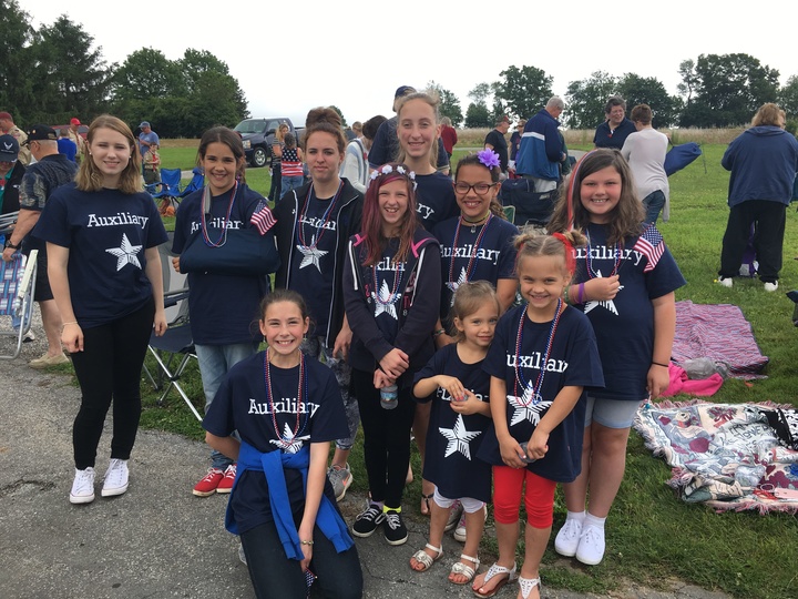 Juniors Celebrating Memorial Day T-Shirt Photo
