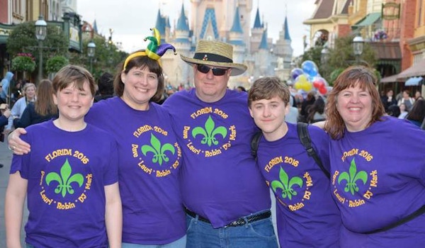 The Mills Family Mardi Gras T-Shirt Photo